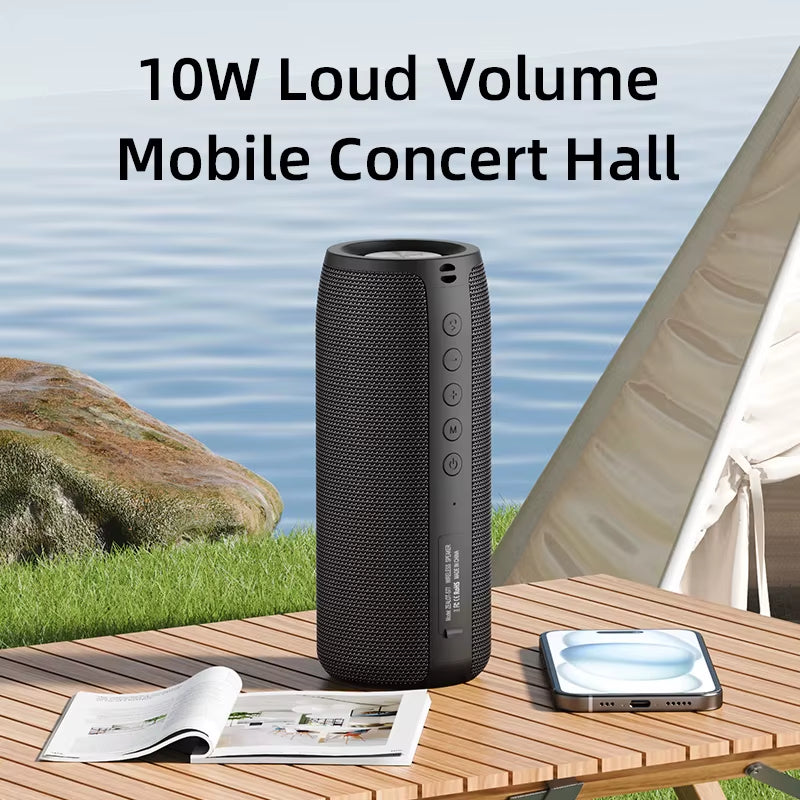-S51 Bluetooth Speaker Bass Powerful Wireless Subwoofer Waterproof Sound Box Supports TF TWS USB Flash Drive
