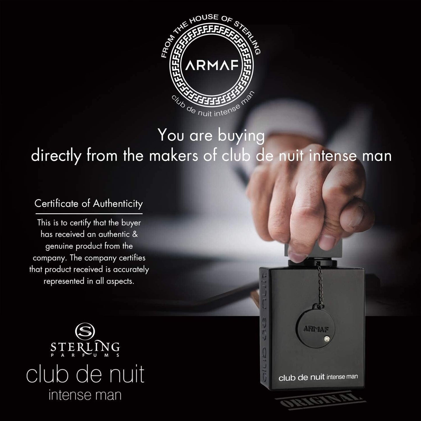 ARMAF Club De Nuit INTENSE MAN Eau De Toilette 105Ml