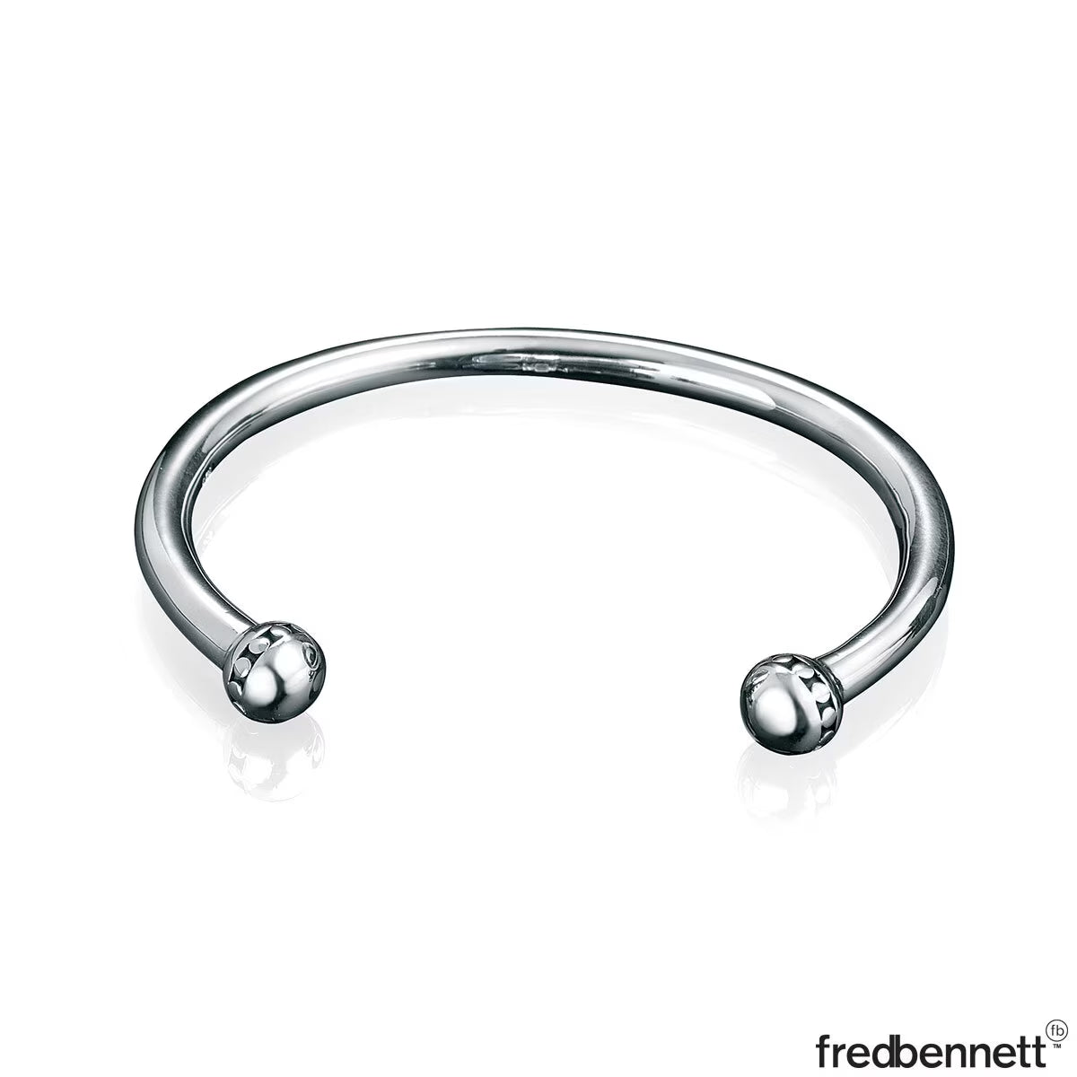 Sterling Silver Oxidised Patterned Bangle