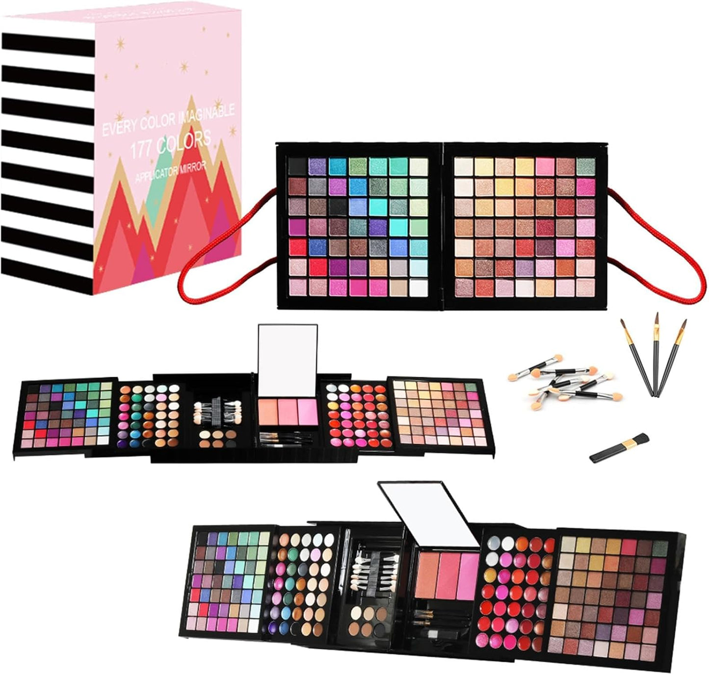 Women Makeup Set, Complete Makeup Collection, Cosmetic Set for Women, Makeup Kit, Portable Makeup Set, Travel Makeup Kit, Makeup for Beginners, Set for Makeup Lovers,