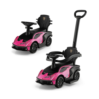 Kids Licensed Lamborghini Ride on Car with Push Handle