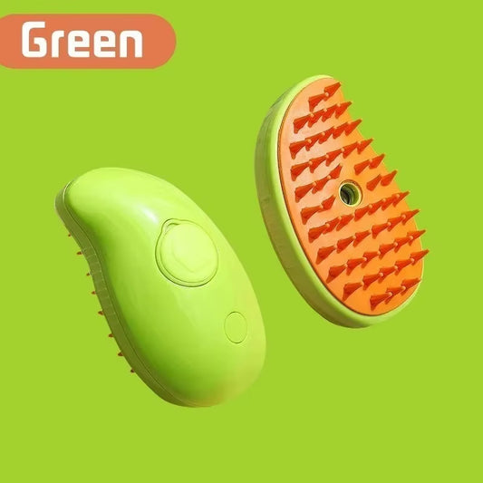3 in 1 Cat Dog Steamy Brush Steam Brush Electric Sprayer for Massage Pet Grooming Tool Shedding Electric Sprays Massage Combs