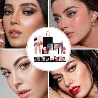 Women Makeup Set, Complete Makeup Collection, Cosmetic Set for Women, Makeup Kit, Portable Makeup Set, Travel Makeup Kit, Makeup for Beginners, Set for Makeup Lovers,