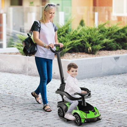 Kids Licensed Lamborghini Ride on Car with Push Handle